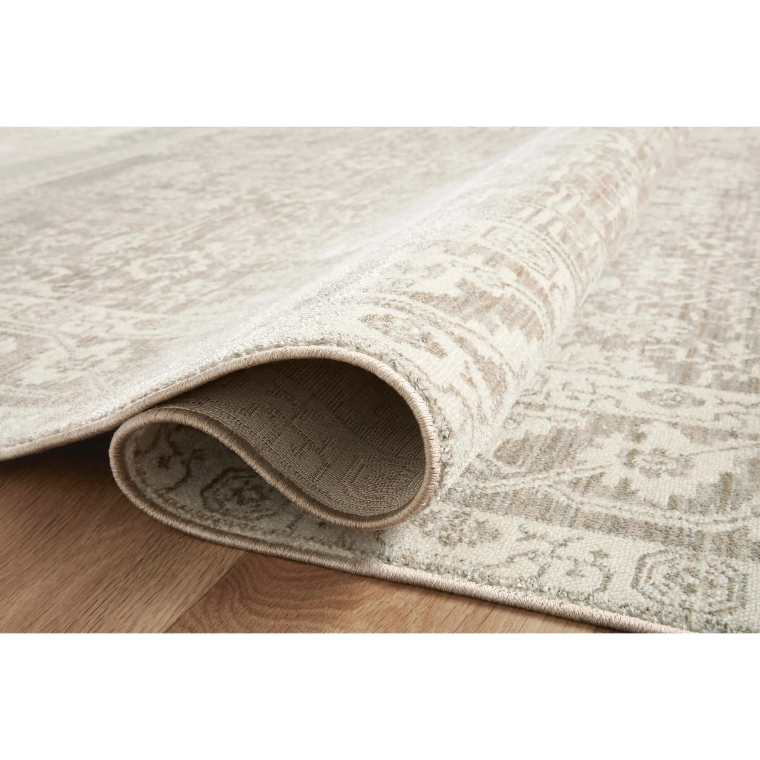 Amber Lewis x Loloi Rug Zuma ZUM-04, Sand/Stone