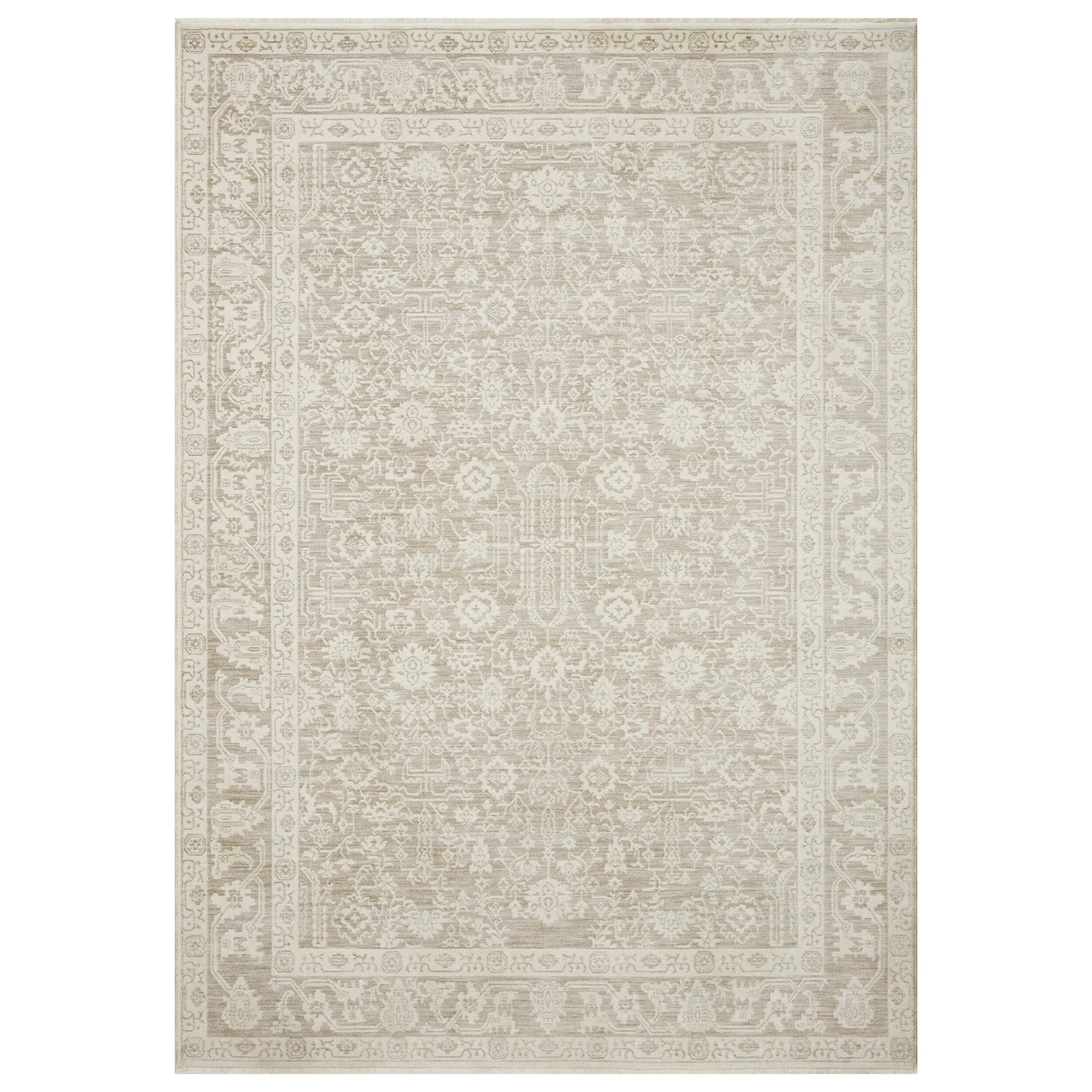Amber Lewis x Loloi Rug Zuma ZUM-04, Sand/Stone