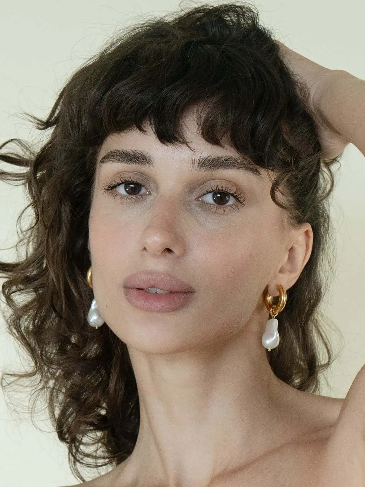 Baroque Pearl Drop Earrings