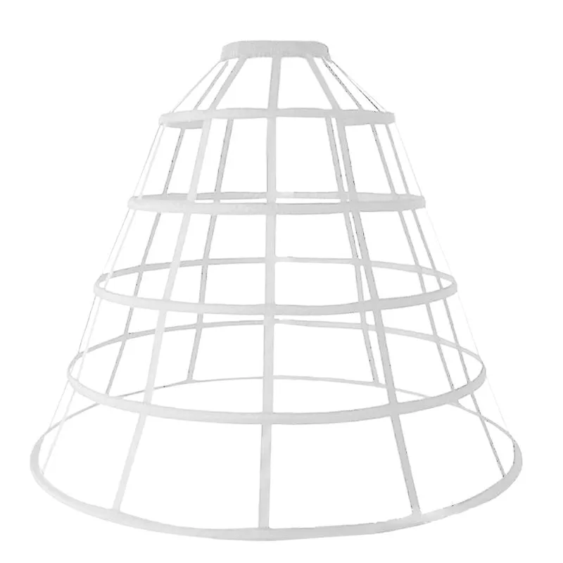 Caged- the Fabric Covered Wire Cage Hoop Skirt Petticoat 2 Colors 2 Styles