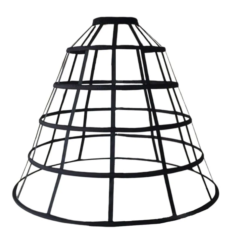 Caged- the Fabric Covered Wire Cage Hoop Skirt Petticoat 2 Colors 2 Styles