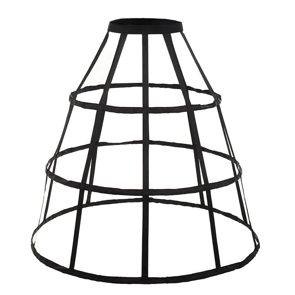 Caged- the Fabric Covered Wire Cage Hoop Skirt Petticoat 2 Colors 2 Styles
