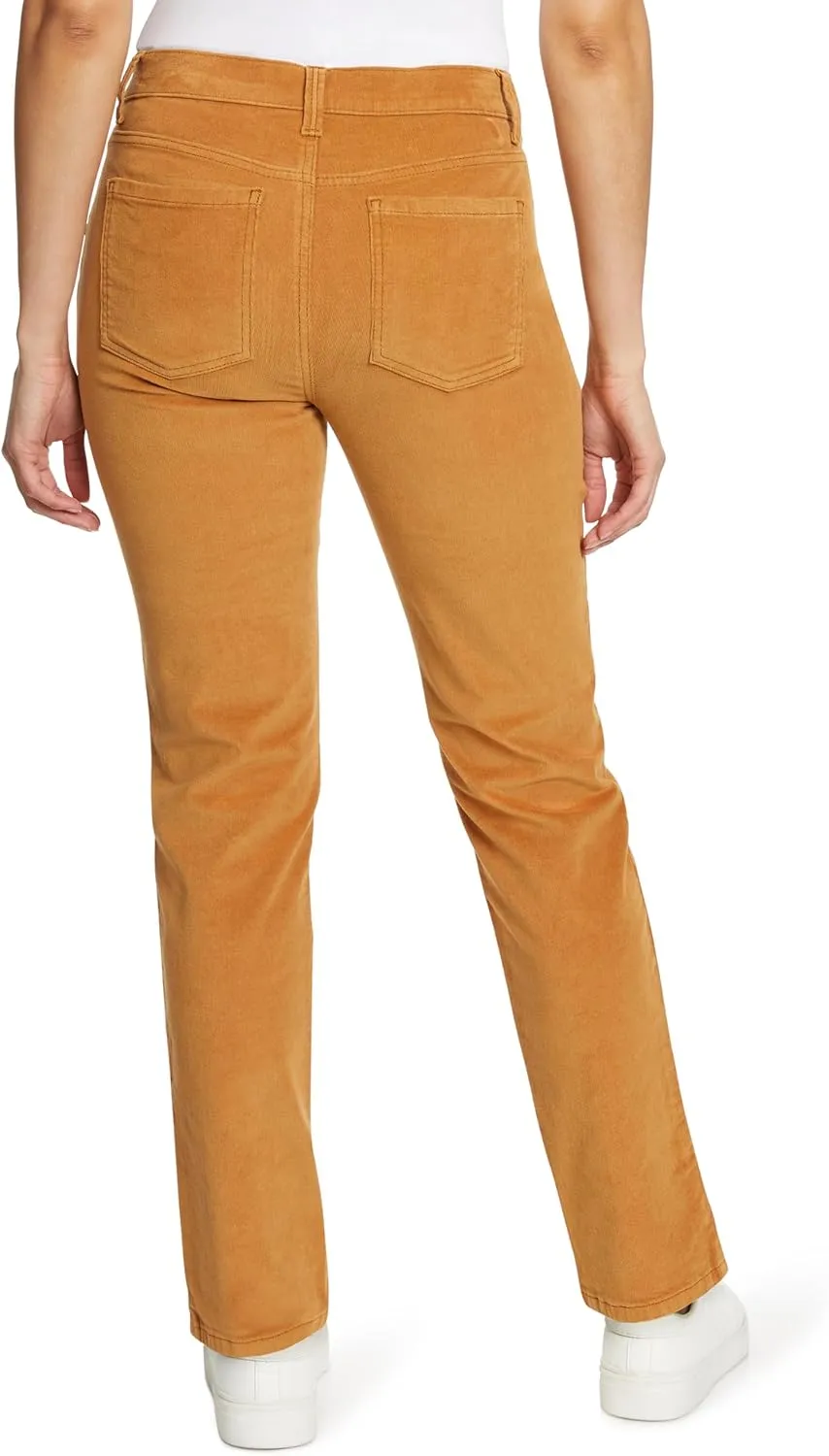 Gloria Vanderbilt Women's Amanda Corduroy Slim High Rise Pant Standard
