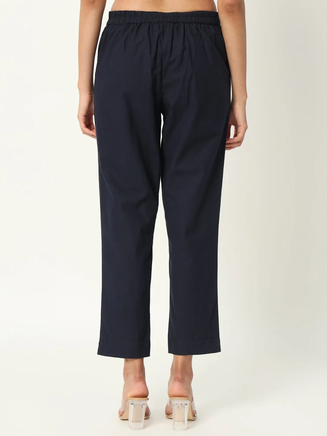 NAVI BLUE COTTON PANTS