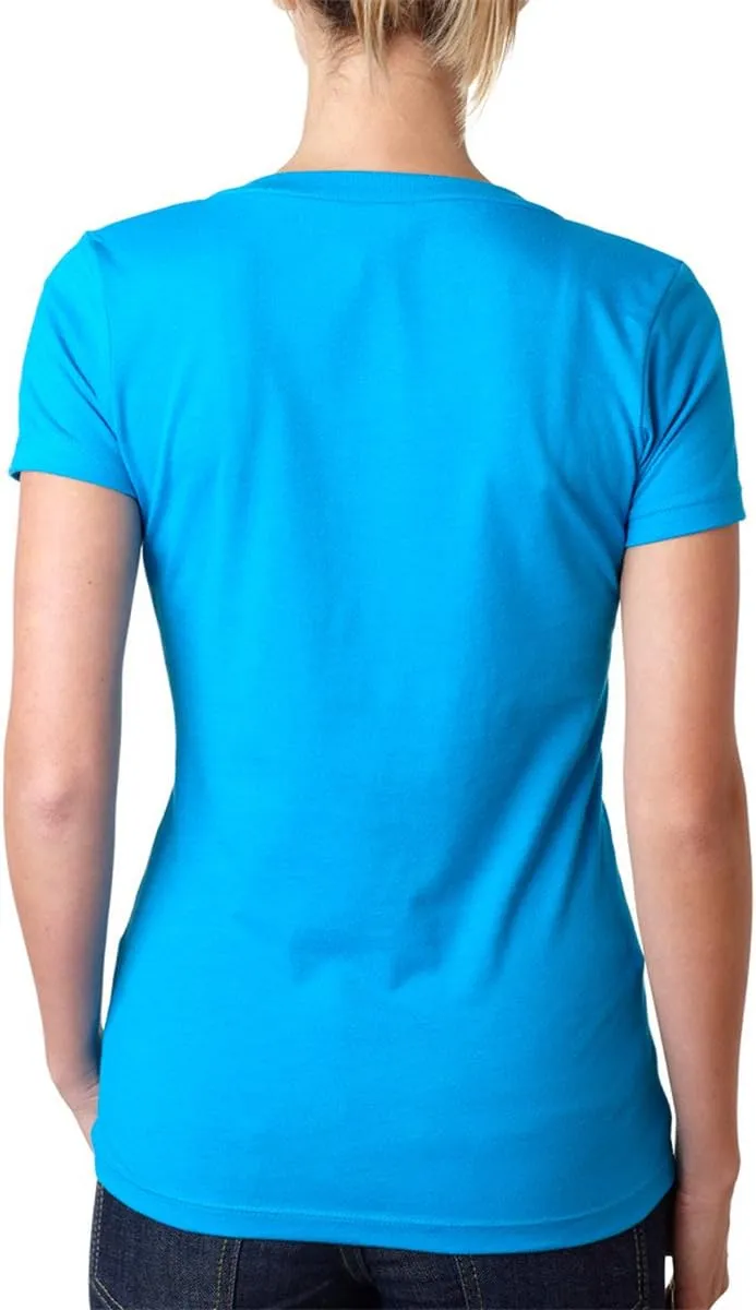 Next Level Baby Rib Knit Deep V-Neck T-Shirt