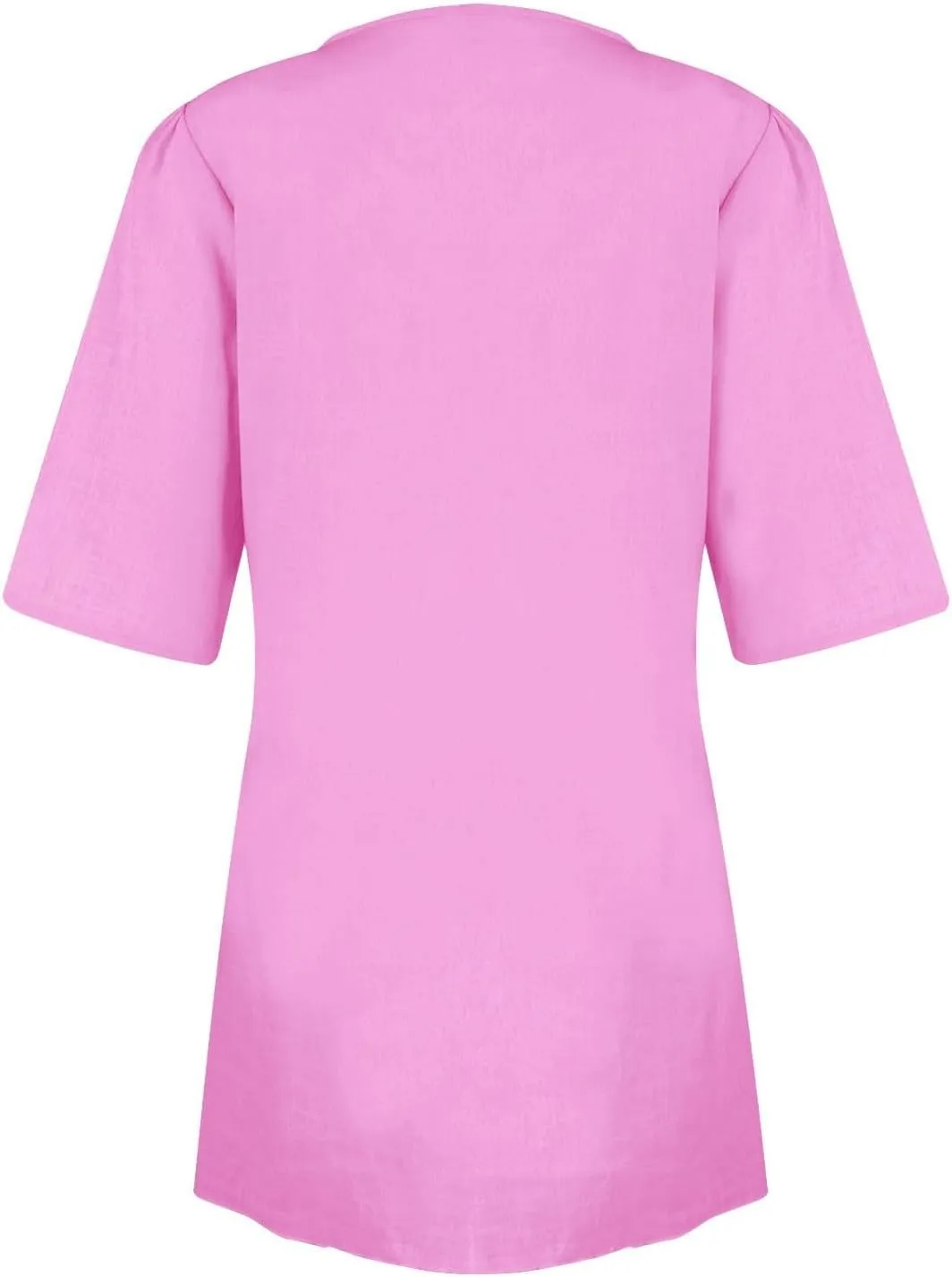 Womens Summer Linen Dresses V-Neck Short Sleeve Wrap Tie Mini Dress Beach Vacation Cocktail Dress